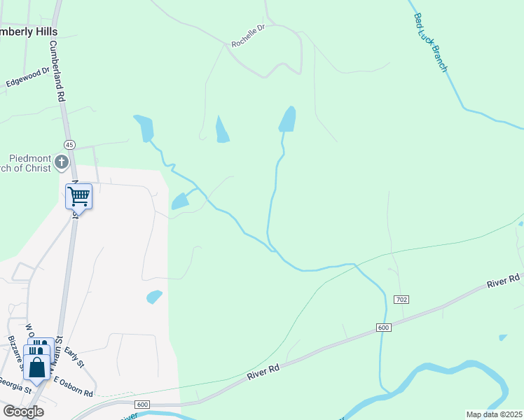 map of restaurants, bars, coffee shops, grocery stores, and more near 324 Northview Drive in Farmville