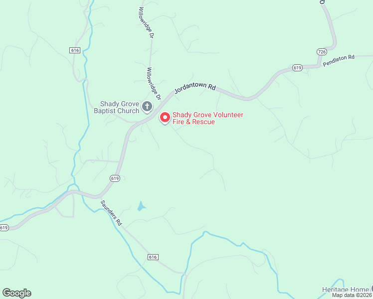 map of restaurants, bars, coffee shops, grocery stores, and more near 113 Shady Grove Drive in Thaxton