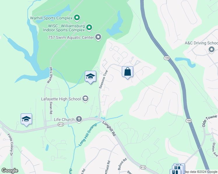 map of restaurants, bars, coffee shops, grocery stores, and more near 20 Autumn East in Williamsburg
