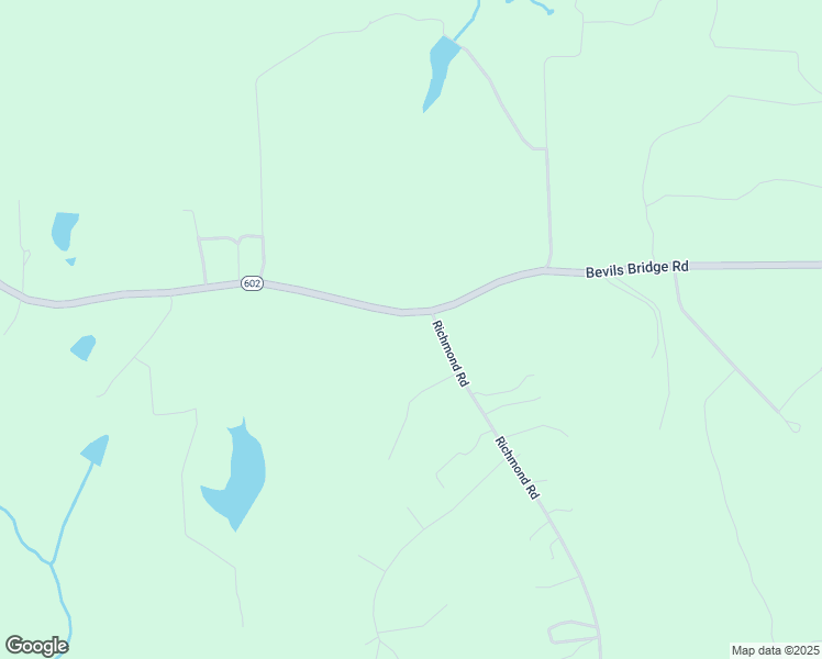 map of restaurants, bars, coffee shops, grocery stores, and more near Bevils Bridge Road in Amelia Court House