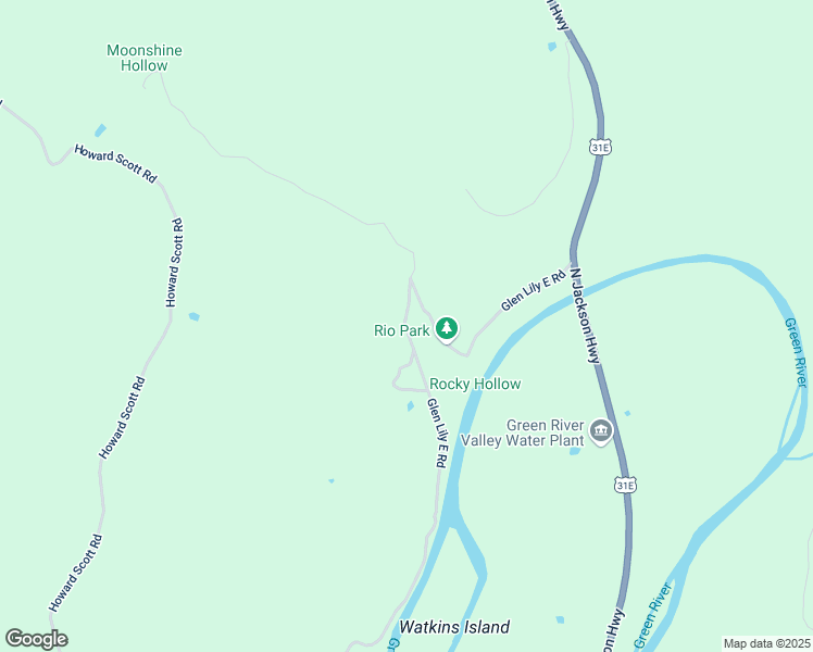 map of restaurants, bars, coffee shops, grocery stores, and more near 305 Glen Lily Road East in Munfordville