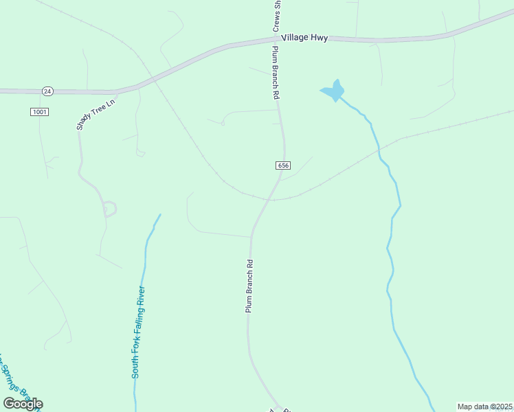 map of restaurants, bars, coffee shops, grocery stores, and more near 595 Plum Branch Road in Lynchburg