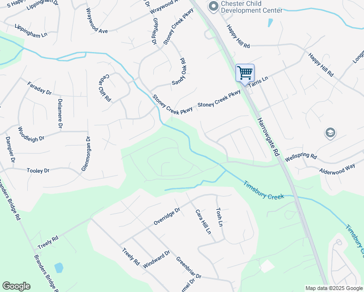 map of restaurants, bars, coffee shops, grocery stores, and more near 14297 Botsford Avenue in Chester