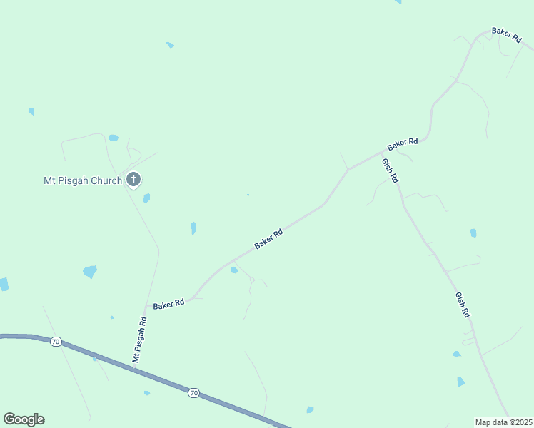 map of restaurants, bars, coffee shops, grocery stores, and more near 1703 Baker Road in Bremen
