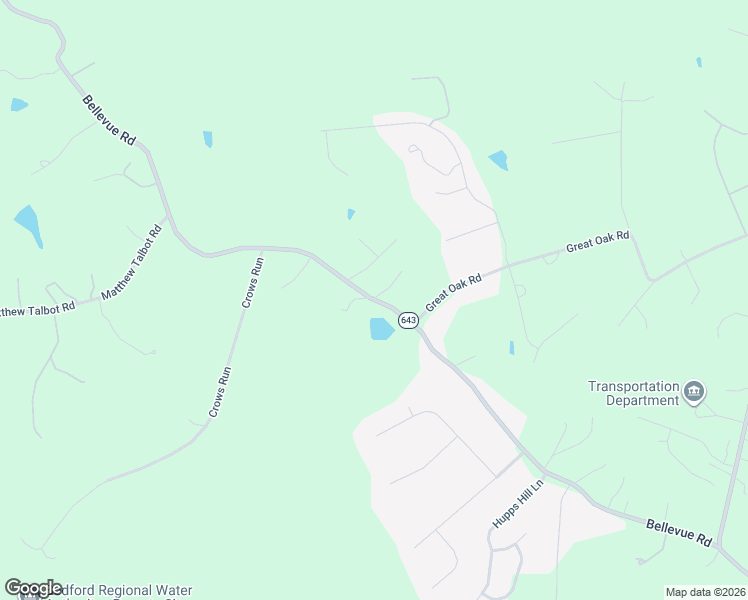 map of restaurants, bars, coffee shops, grocery stores, and more near 2035 Bellevue Road in Forest