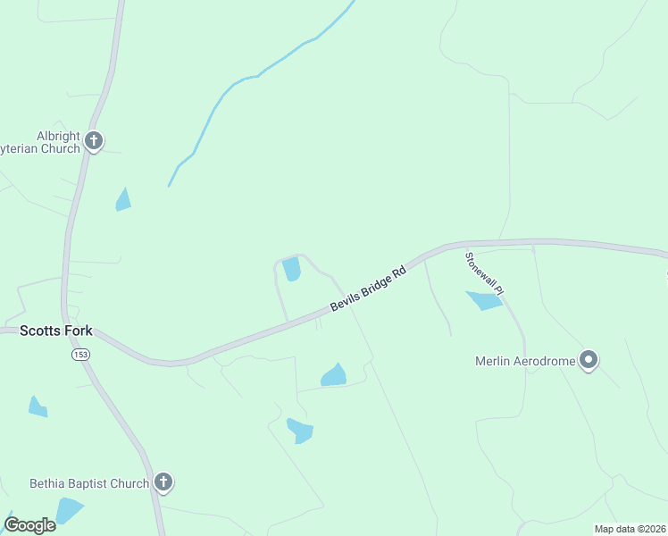 map of restaurants, bars, coffee shops, grocery stores, and more near 11400 Bevils Bridge Road in Amelia Court House