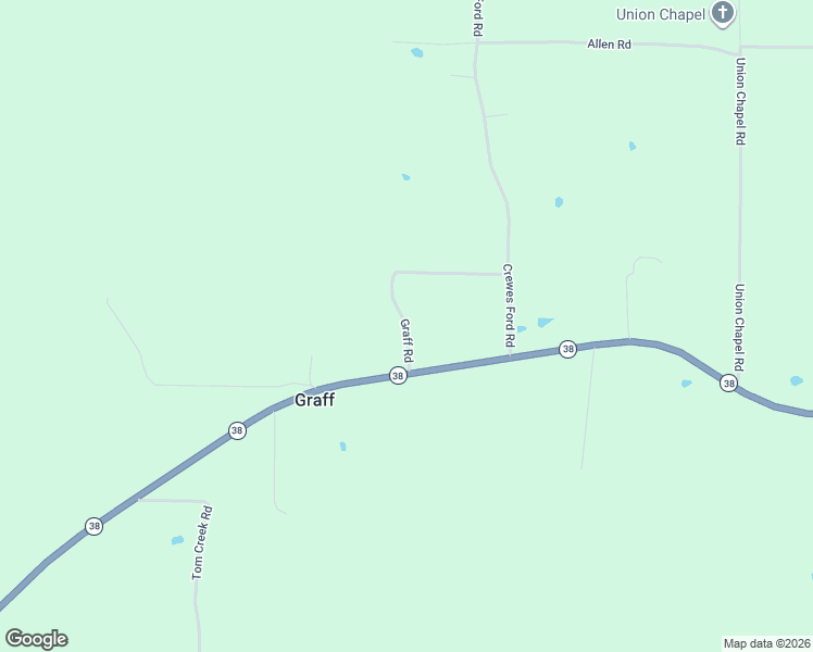 map of restaurants, bars, coffee shops, grocery stores, and more near Graff Road in Wright County