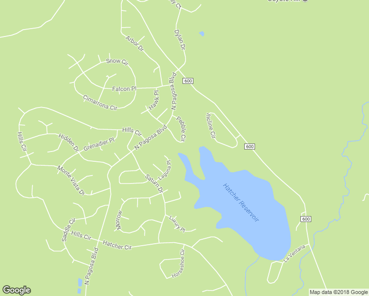 map of restaurants, bars, coffee shops, grocery stores, and more near 107 Pebble Circle in Pagosa Springs