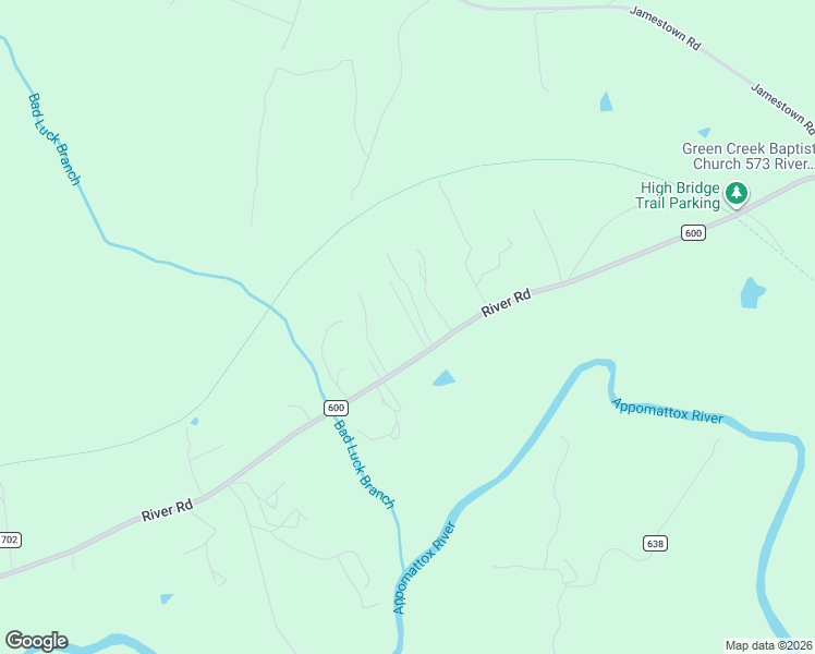 map of restaurants, bars, coffee shops, grocery stores, and more near 26 Cosby Lane in Farmville