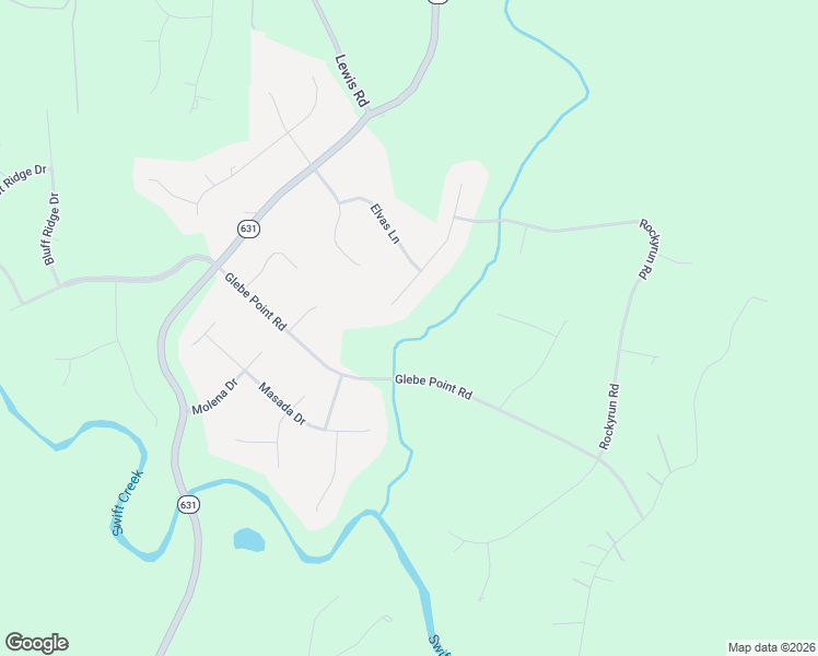 map of restaurants, bars, coffee shops, grocery stores, and more near 6440 Glebe Point Road in Chesterfield