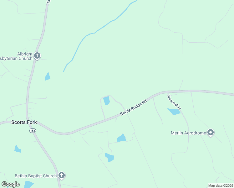 map of restaurants, bars, coffee shops, grocery stores, and more near 11400 Bevils Bridge Road in Amelia Court House