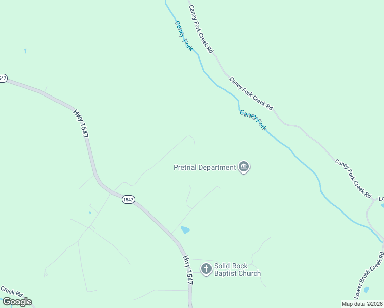 map of restaurants, bars, coffee shops, grocery stores, and more near Caudill Road in Liberty