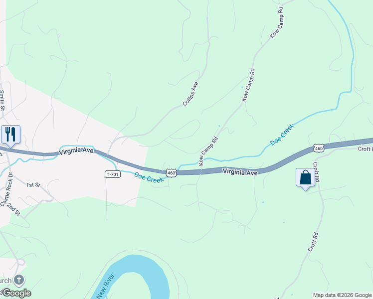 map of restaurants, bars, coffee shops, grocery stores, and more near Prairie View Lane in Pembroke