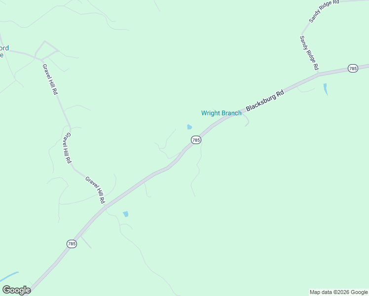 map of restaurants, bars, coffee shops, grocery stores, and more near 8580 Blacksburg Road in Roanoke