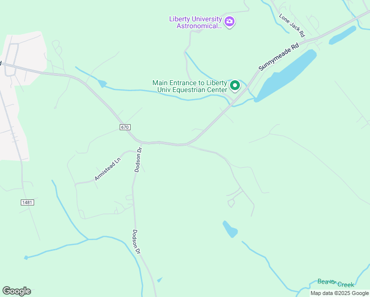 map of restaurants, bars, coffee shops, grocery stores, and more near 745 Mabel Lane in Rustburg