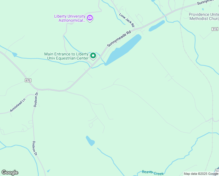 map of restaurants, bars, coffee shops, grocery stores, and more near 1320 Beaver Creek Crossing in Lynchburg