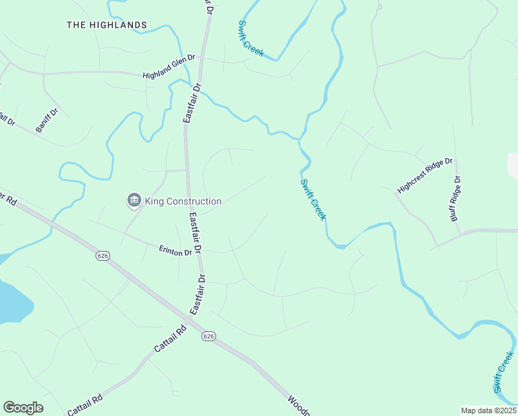 map of restaurants, bars, coffee shops, grocery stores, and more near 7406 Maclachlan Drive in Chesterfield