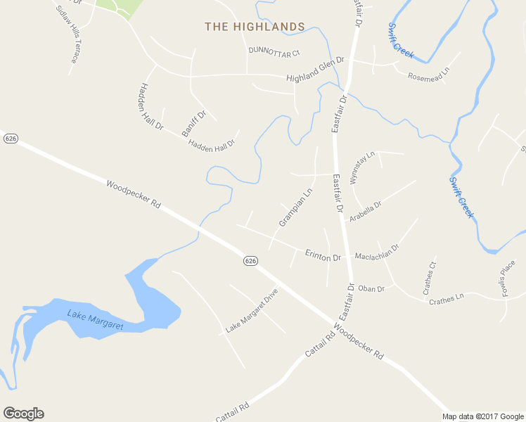 map of restaurants, bars, coffee shops, grocery stores, and more near 12607 Lerwick Place in Chesterfield