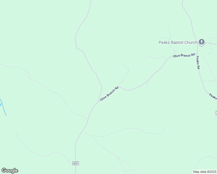map of restaurants, bars, coffee shops, grocery stores, and more near 2733 Olive Branch Road in Prospect