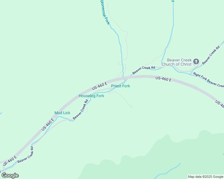 map of restaurants, bars, coffee shops, grocery stores, and more near 1436-1498 Beaver Creek Road in Elkhorn City