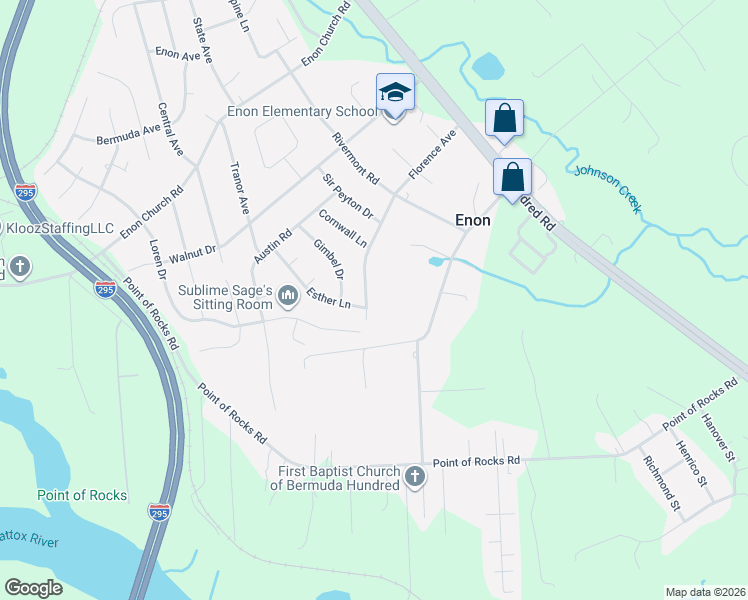 map of restaurants, bars, coffee shops, grocery stores, and more near 1521 Florence Avenue in Chester