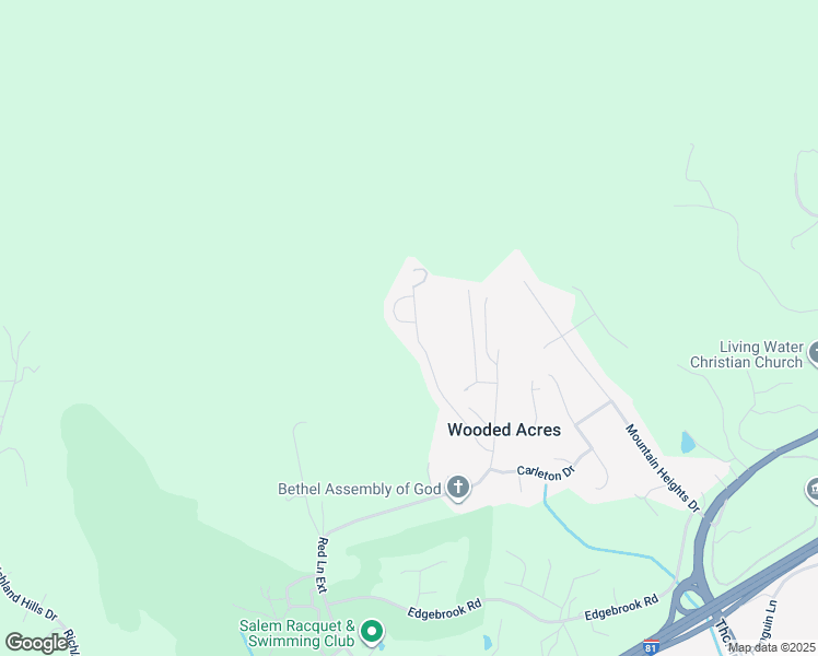map of restaurants, bars, coffee shops, grocery stores, and more near 1826 Connors Run in Salem