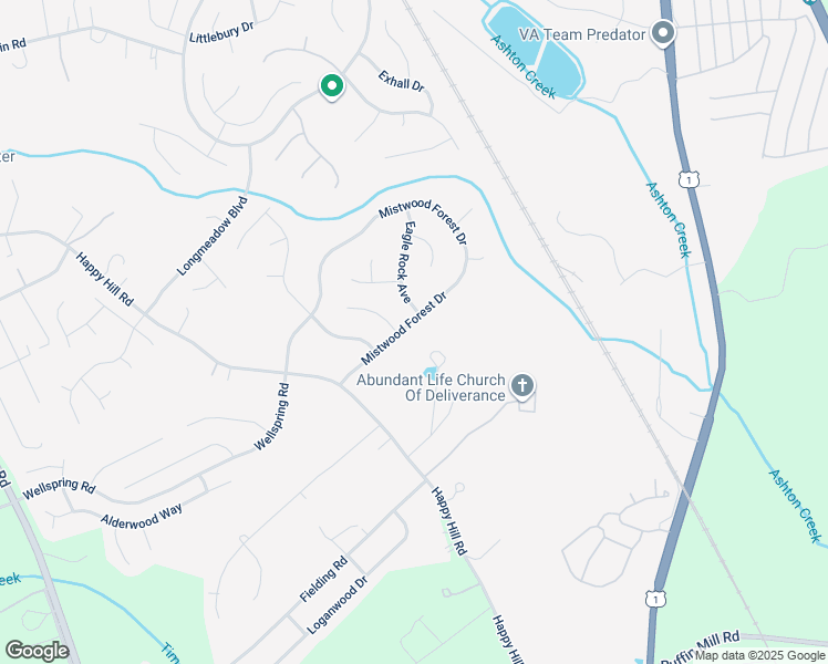 map of restaurants, bars, coffee shops, grocery stores, and more near 2454 Mistwood Forest Drive in Chester