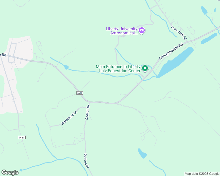 map of restaurants, bars, coffee shops, grocery stores, and more near 3220 Sunnymeade Road in Rustburg