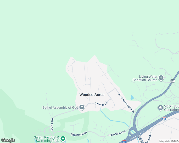 map of restaurants, bars, coffee shops, grocery stores, and more near 2059 Tula Drive in Salem