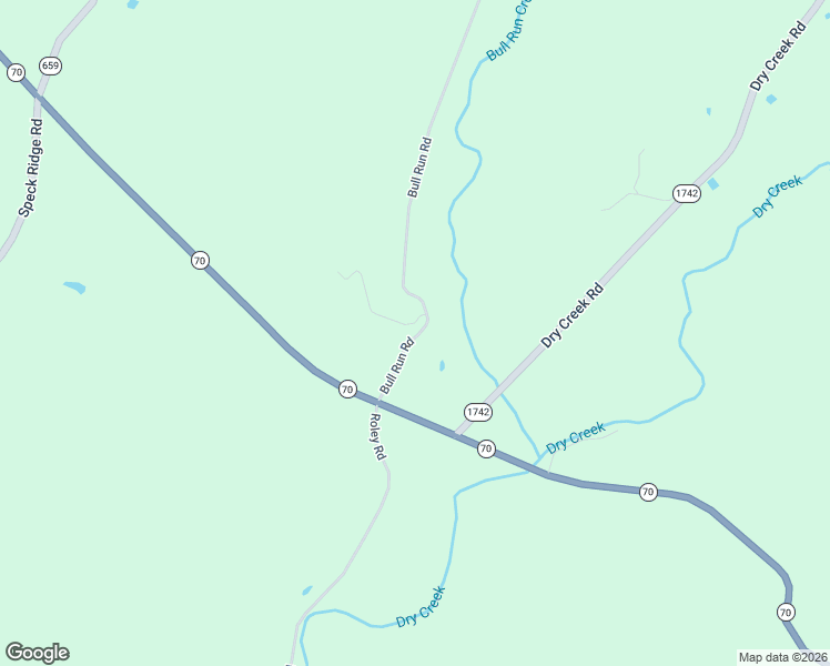 map of restaurants, bars, coffee shops, grocery stores, and more near 175 Bull Run Road in Liberty