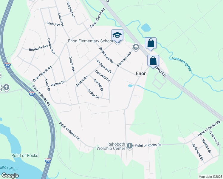 map of restaurants, bars, coffee shops, grocery stores, and more near 1617 Florence Avenue in Chester
