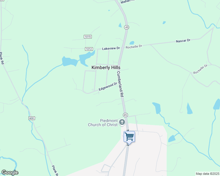 map of restaurants, bars, coffee shops, grocery stores, and more near 31 Edgewood Drive in Farmville