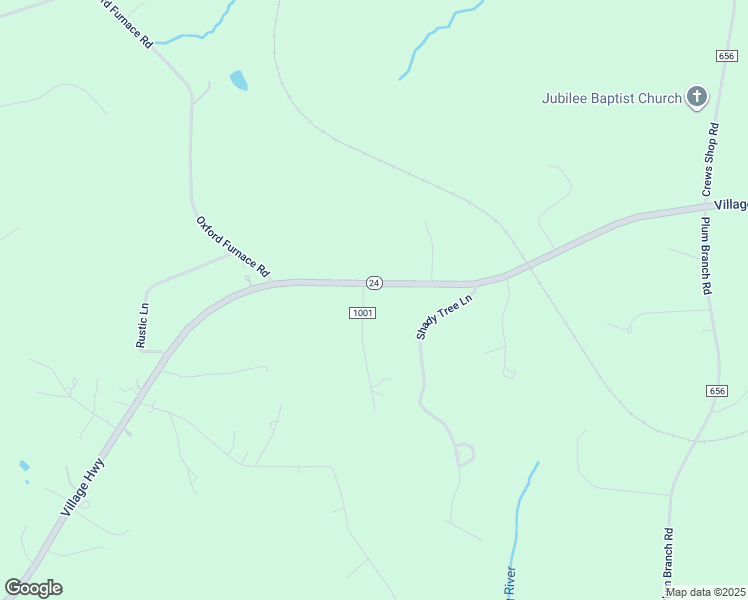 map of restaurants, bars, coffee shops, grocery stores, and more near 6443 Village Highway in Lynchburg