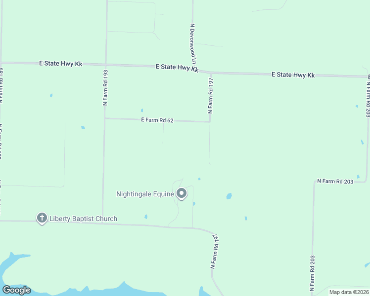 map of restaurants, bars, coffee shops, grocery stores, and more near 4912 E Farm Road 66 in Springfield