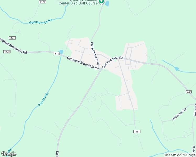 map of restaurants, bars, coffee shops, grocery stores, and more near 1819 Sunnymeade Road in Rustburg