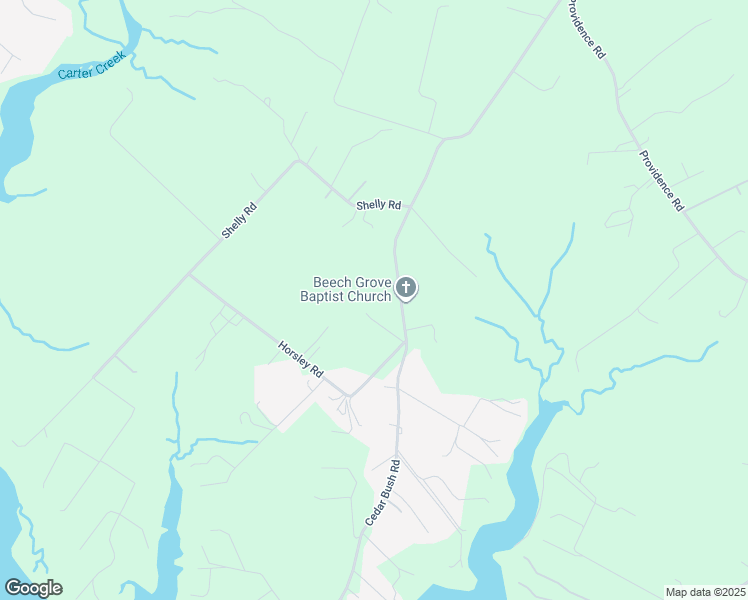 map of restaurants, bars, coffee shops, grocery stores, and more near 4052 Cedar Bush Road in Gloucester County