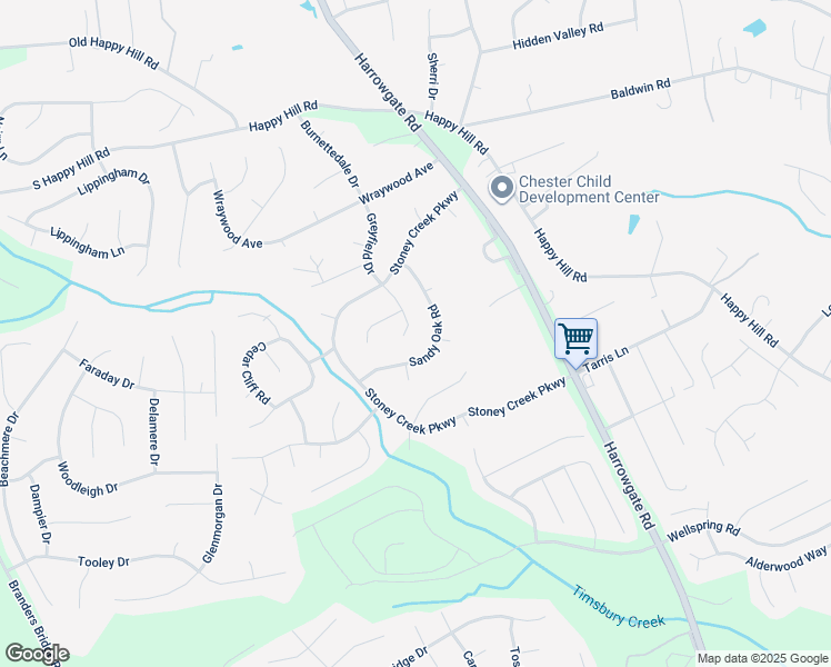 map of restaurants, bars, coffee shops, grocery stores, and more near 13813 Laurel Spring Road in Chester