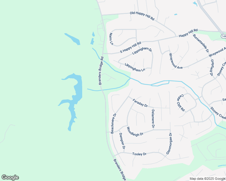 map of restaurants, bars, coffee shops, grocery stores, and more near 5255 Beachmere Terrace in Chester