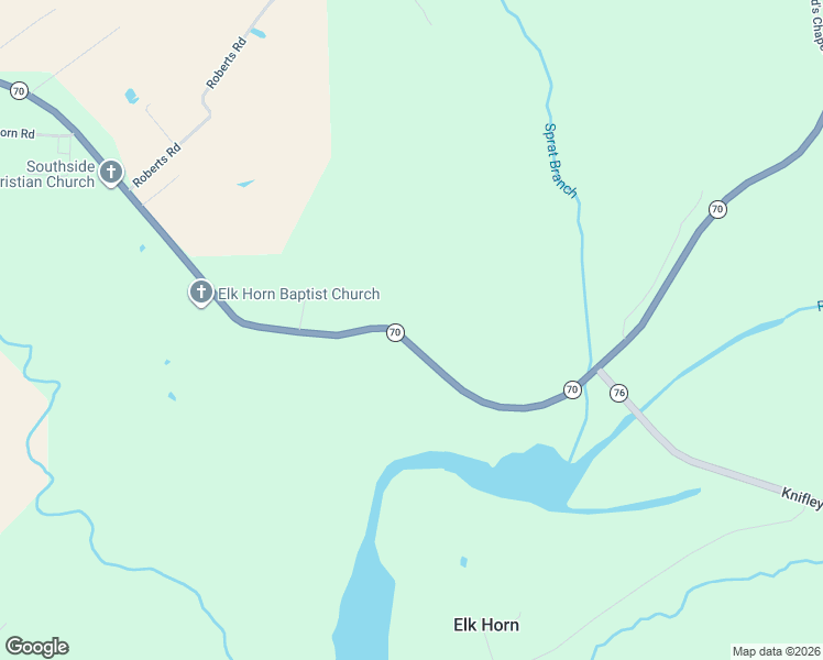 map of restaurants, bars, coffee shops, grocery stores, and more near 3558 Elkhorn Road in Campbellsville