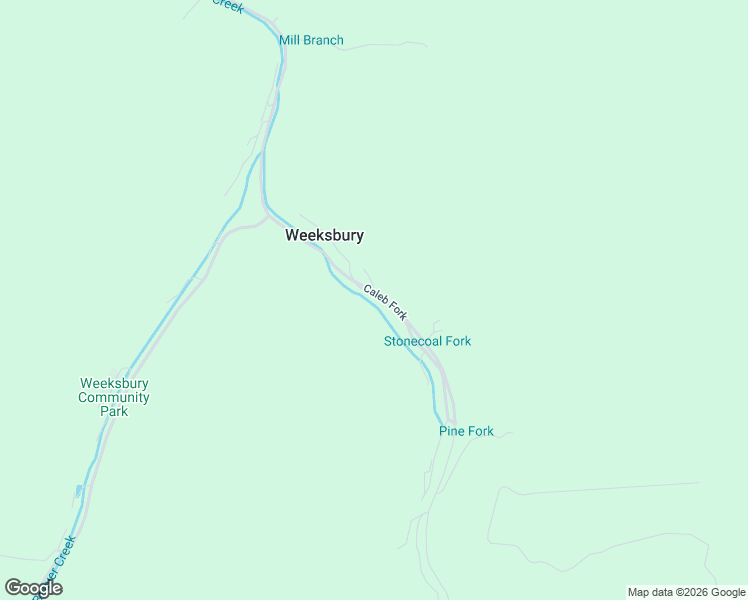 map of restaurants, bars, coffee shops, grocery stores, and more near 138 Caleb Fork in Weeksbury