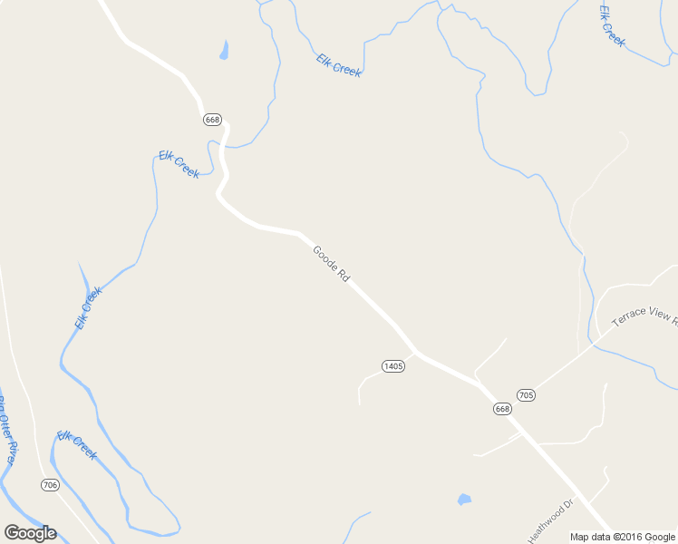 map of restaurants, bars, coffee shops, grocery stores, and more near Goode Road in Goode