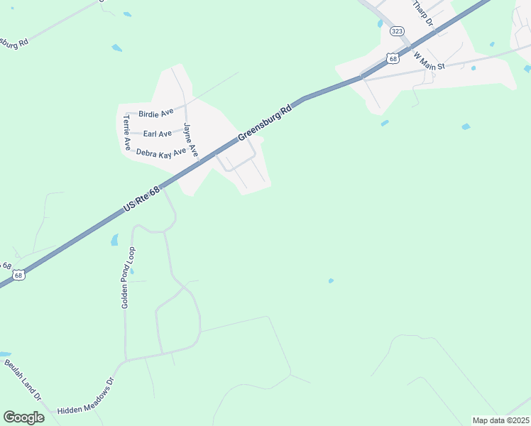 map of restaurants, bars, coffee shops, grocery stores, and more near 17 Arrowhead Mobile Manor in Campbellsville