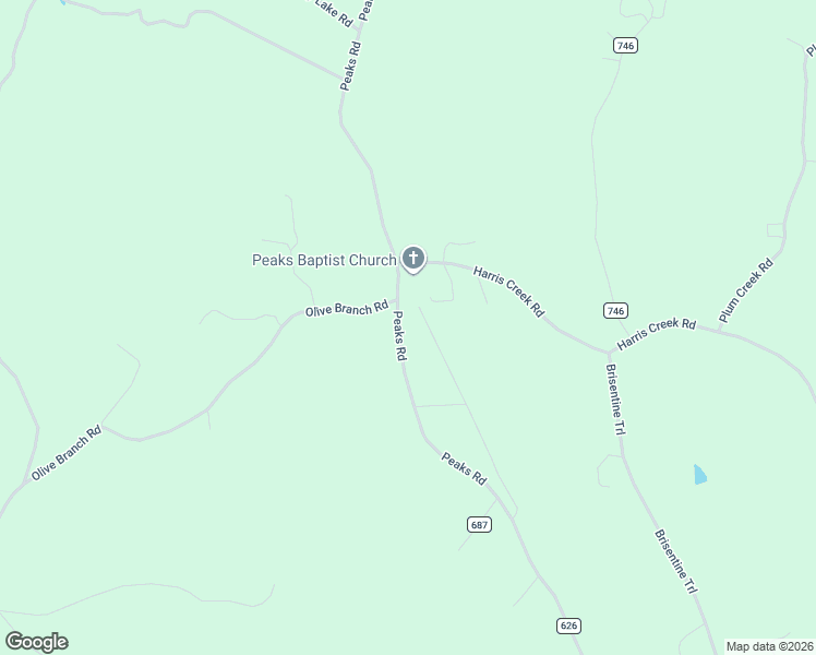 map of restaurants, bars, coffee shops, grocery stores, and more near 1820 Peaks Road in Prospect