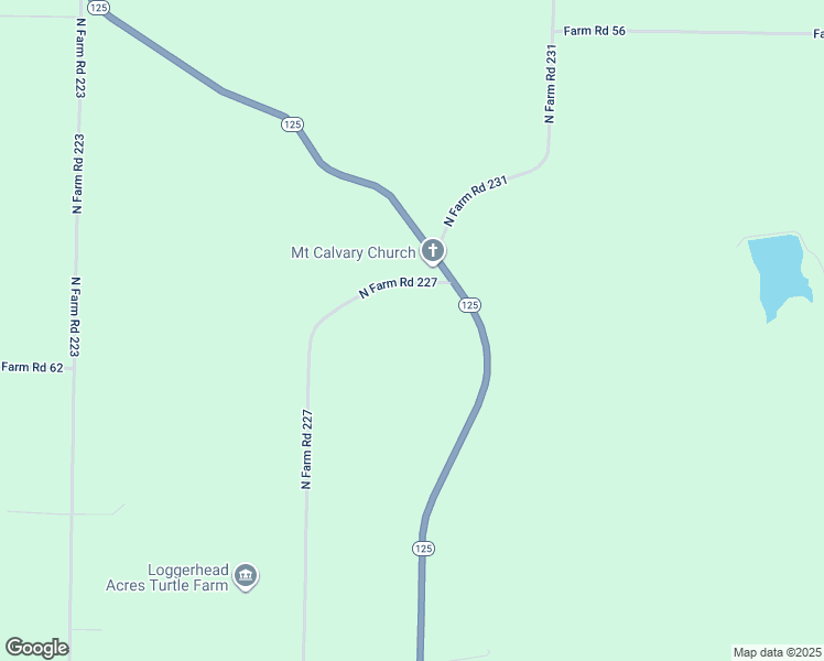 map of restaurants, bars, coffee shops, grocery stores, and more near 7390 North Farm Road 227 in Strafford