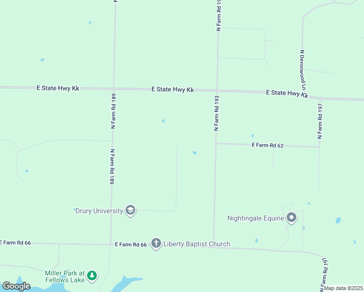 map of restaurants, bars, coffee shops, grocery stores, and more near 7129 North Farm Road 191 in Fair Grove