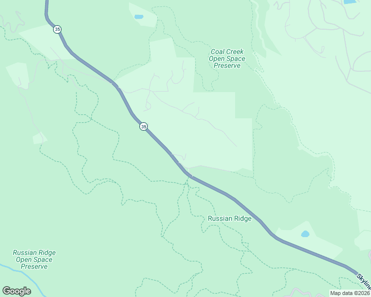 map of restaurants, bars, coffee shops, grocery stores, and more near 20435 Skyline Boulevard in Redwood City