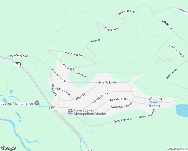 map of restaurants, bars, coffee shops, grocery stores, and more near 60 Antelope Drive in Bayfield