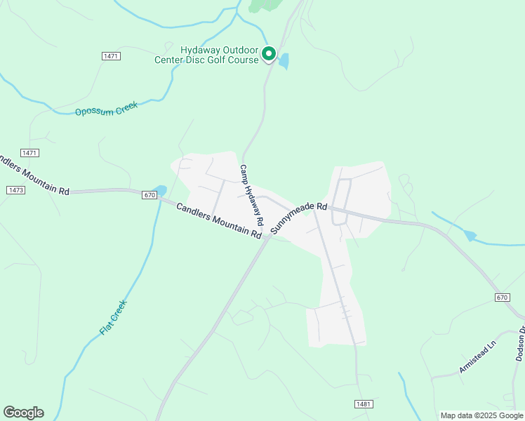 map of restaurants, bars, coffee shops, grocery stores, and more near 81 Camp Hydaway Road in Rustburg