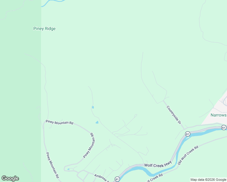 map of restaurants, bars, coffee shops, grocery stores, and more near 492 Sky View Lane in Narrows