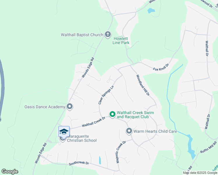 map of restaurants, bars, coffee shops, grocery stores, and more near 1520 Clear Springs Lane in Chesterfield County